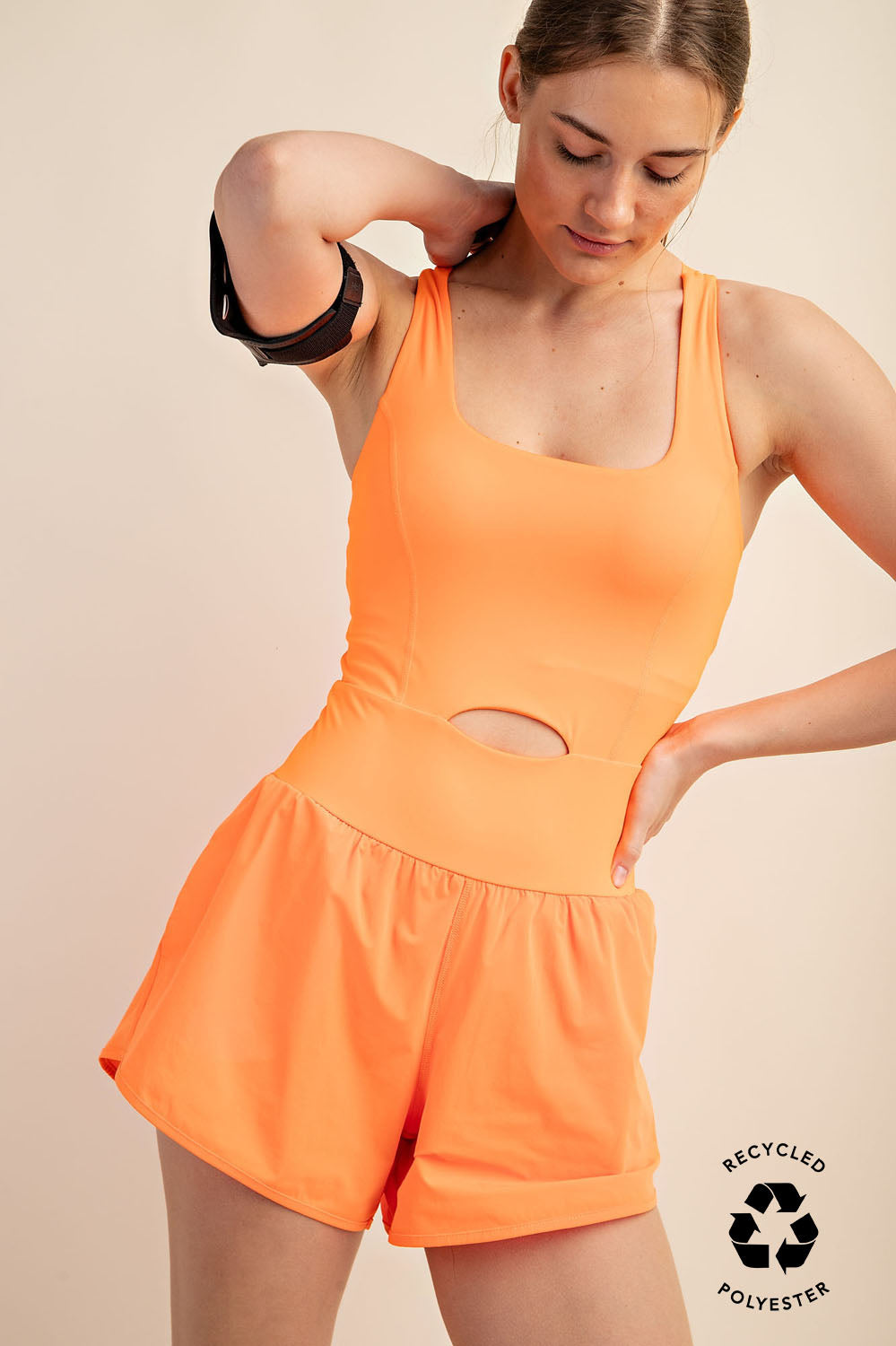 RECYCLED BUTTER NYLON RUNSIE